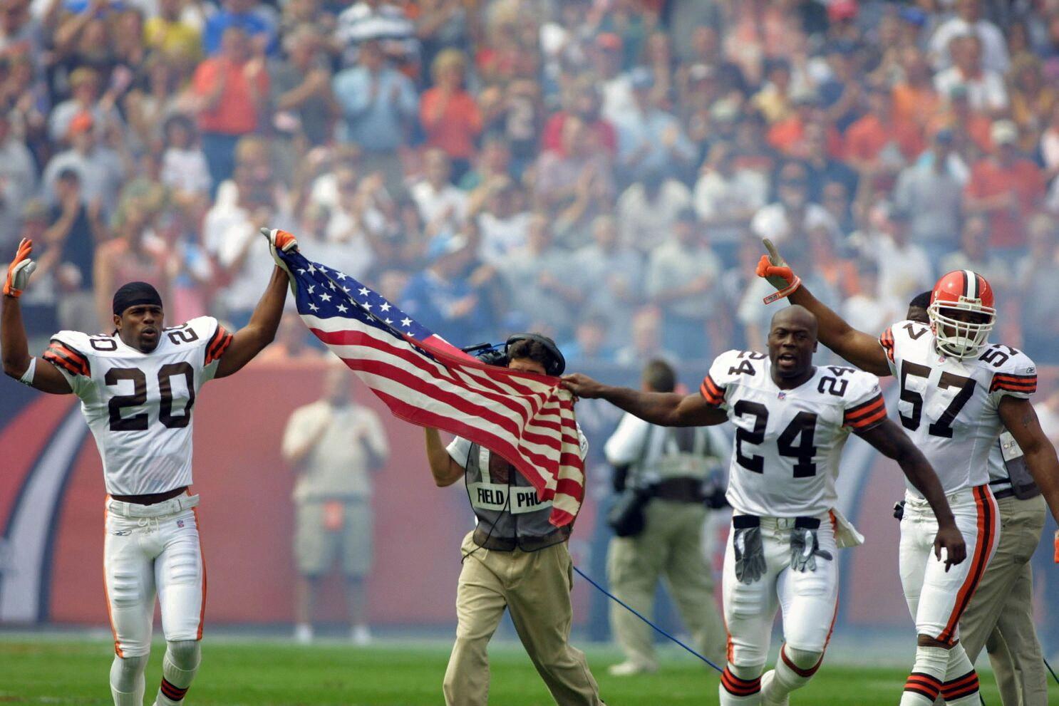 A Symbol of Hope The First Football Game After 9/11