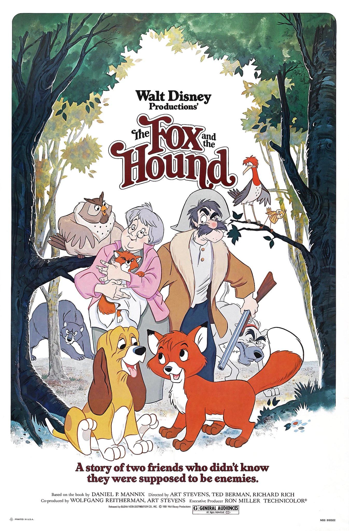 fox and the hound tod