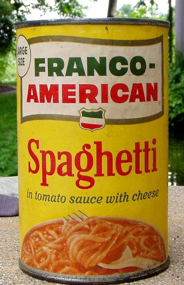 franco american spaghetti