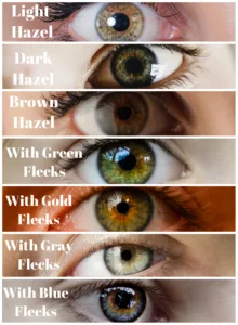 green eyes vs hazel 1 1