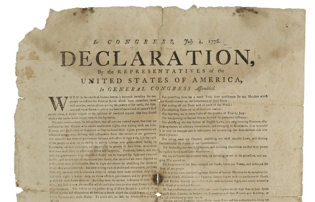 is the declaration of independence a liberal document