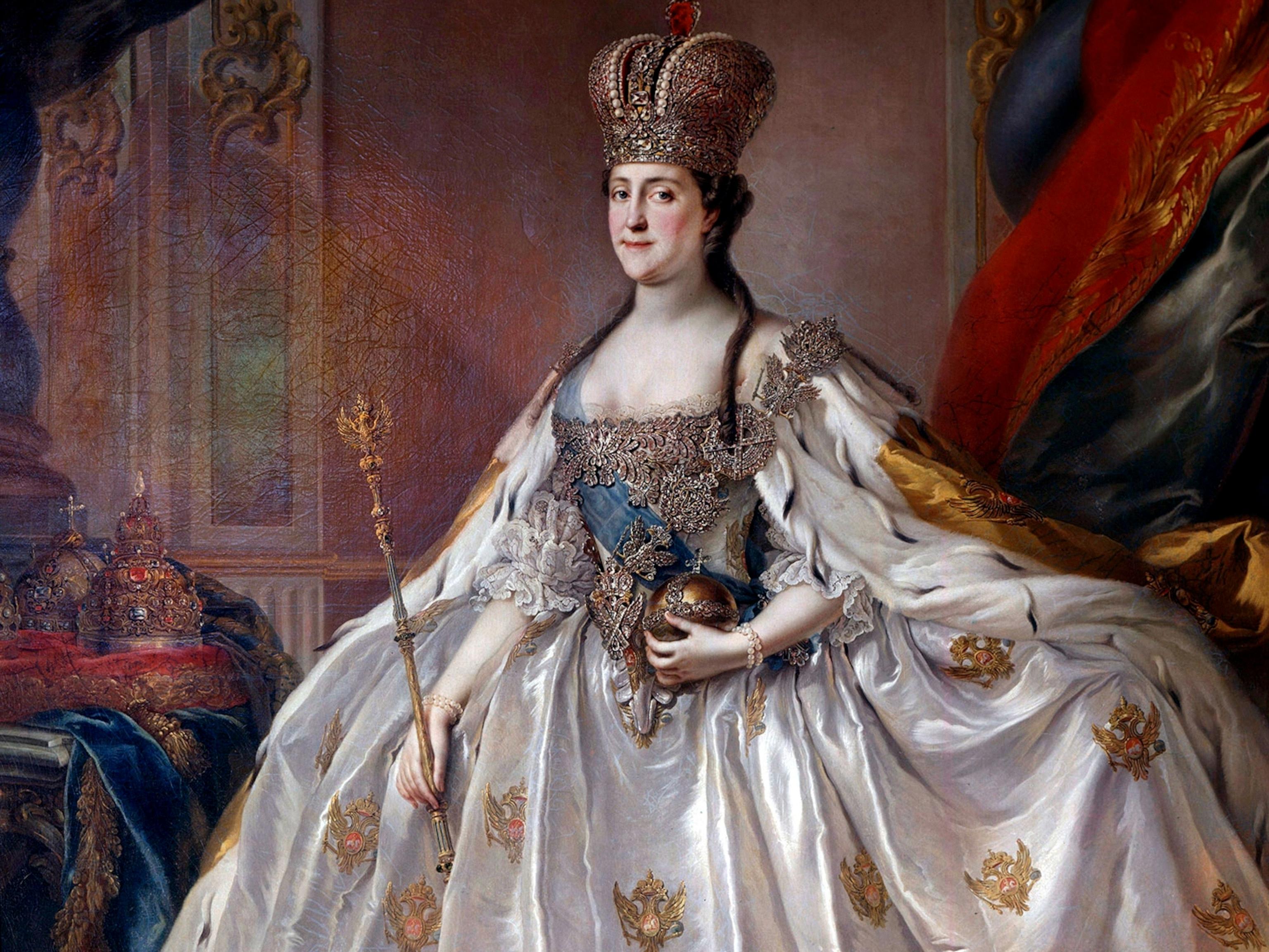 how did catherine the great seize power