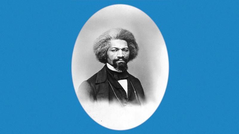 how did frederick douglass learn to read