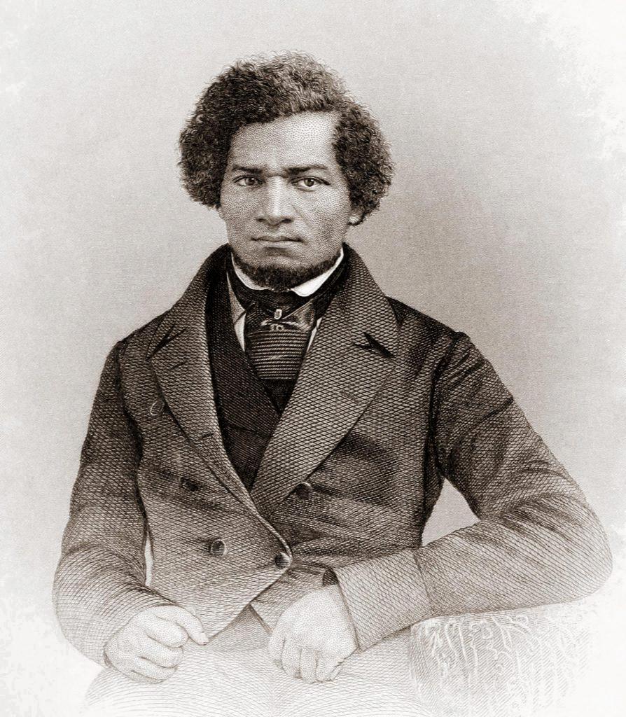 how did frederick douglass learn to read