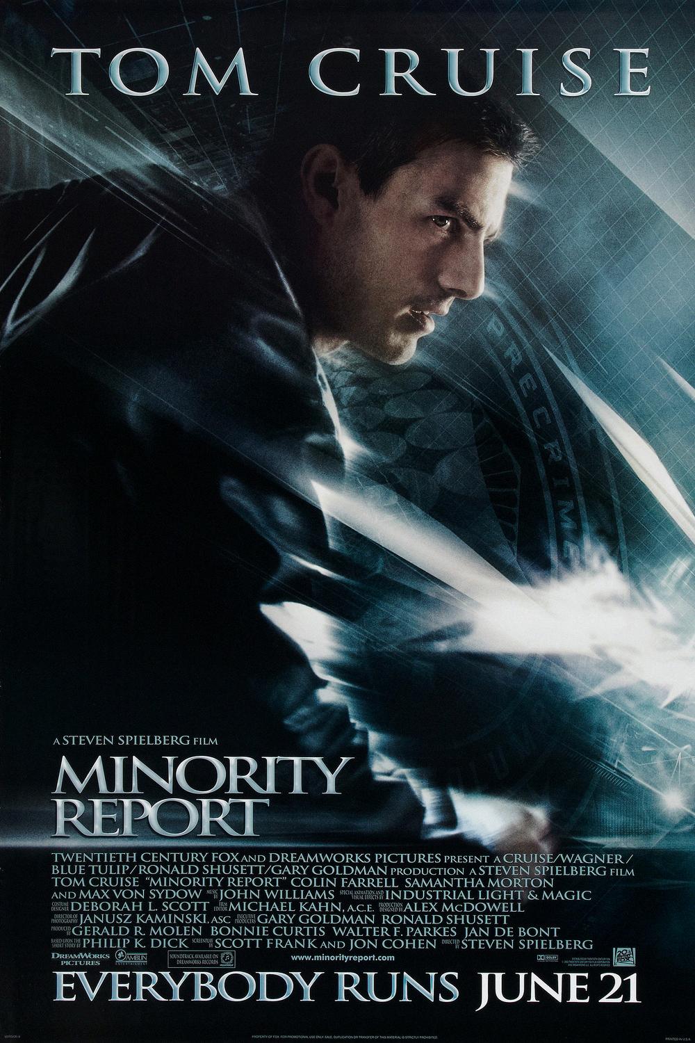 how did sean die in minority report