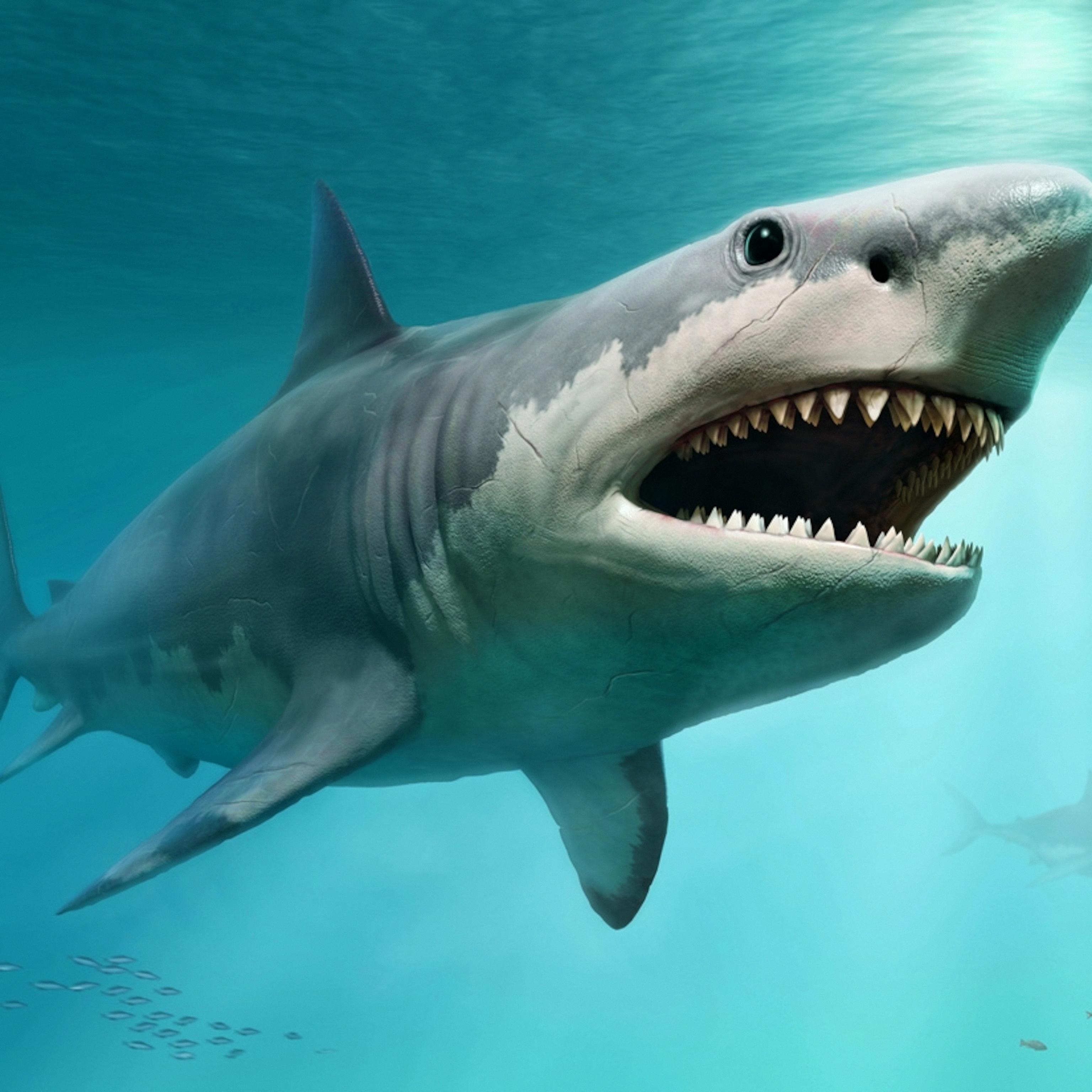 how did the megalodon die