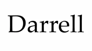 how do you spell darrell 1 1