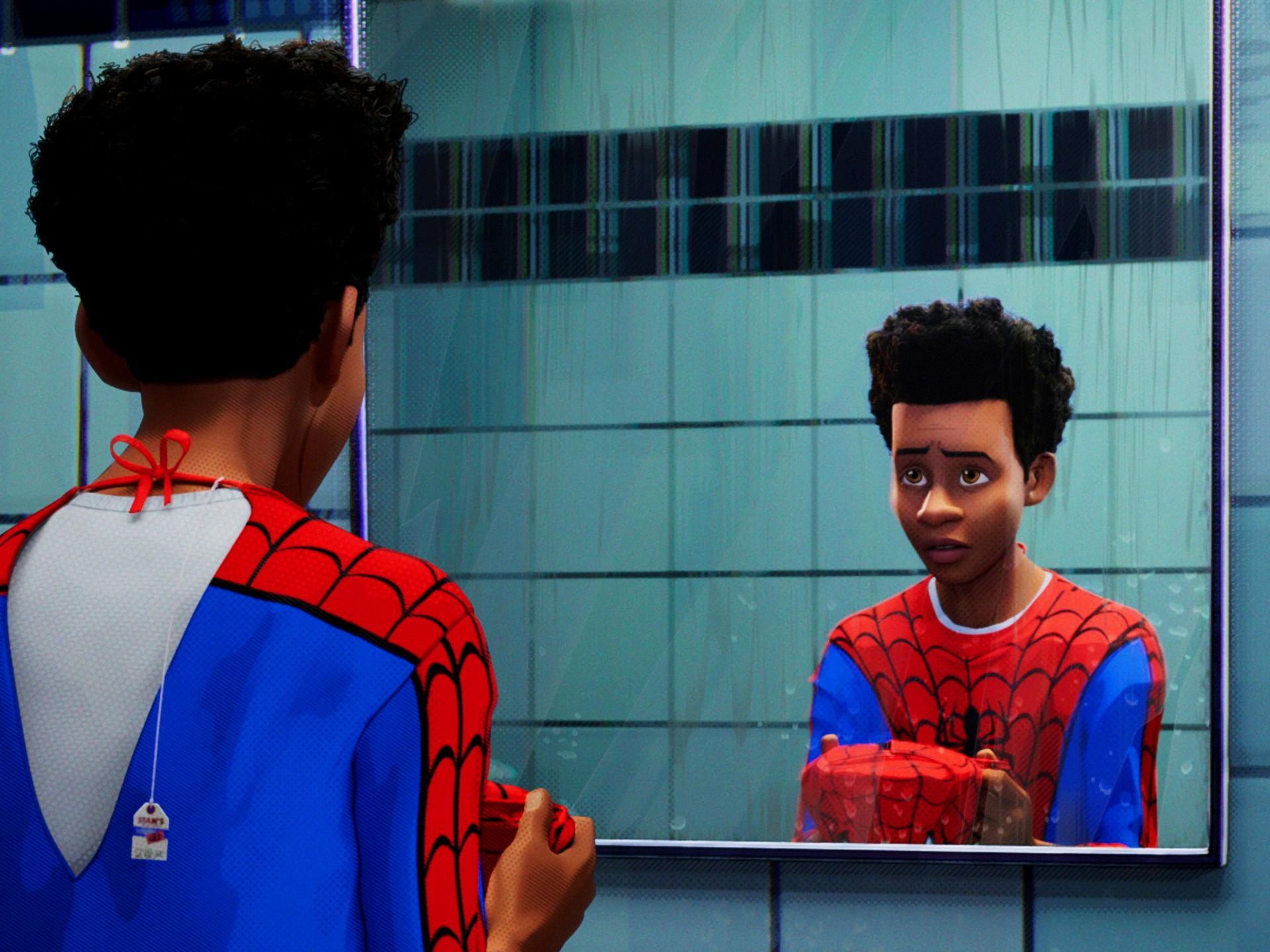 Miles Morales Becomes Spider Man At