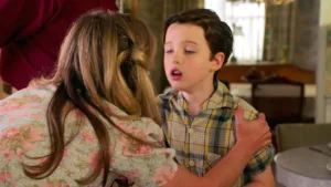 how old was sheldon when his dad died 1 1