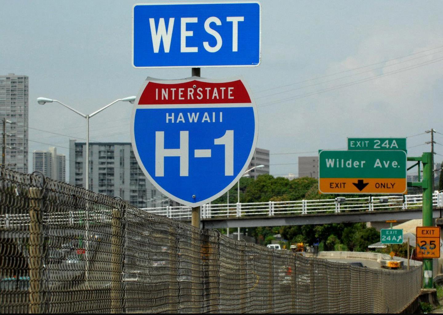 interstates in hawaii