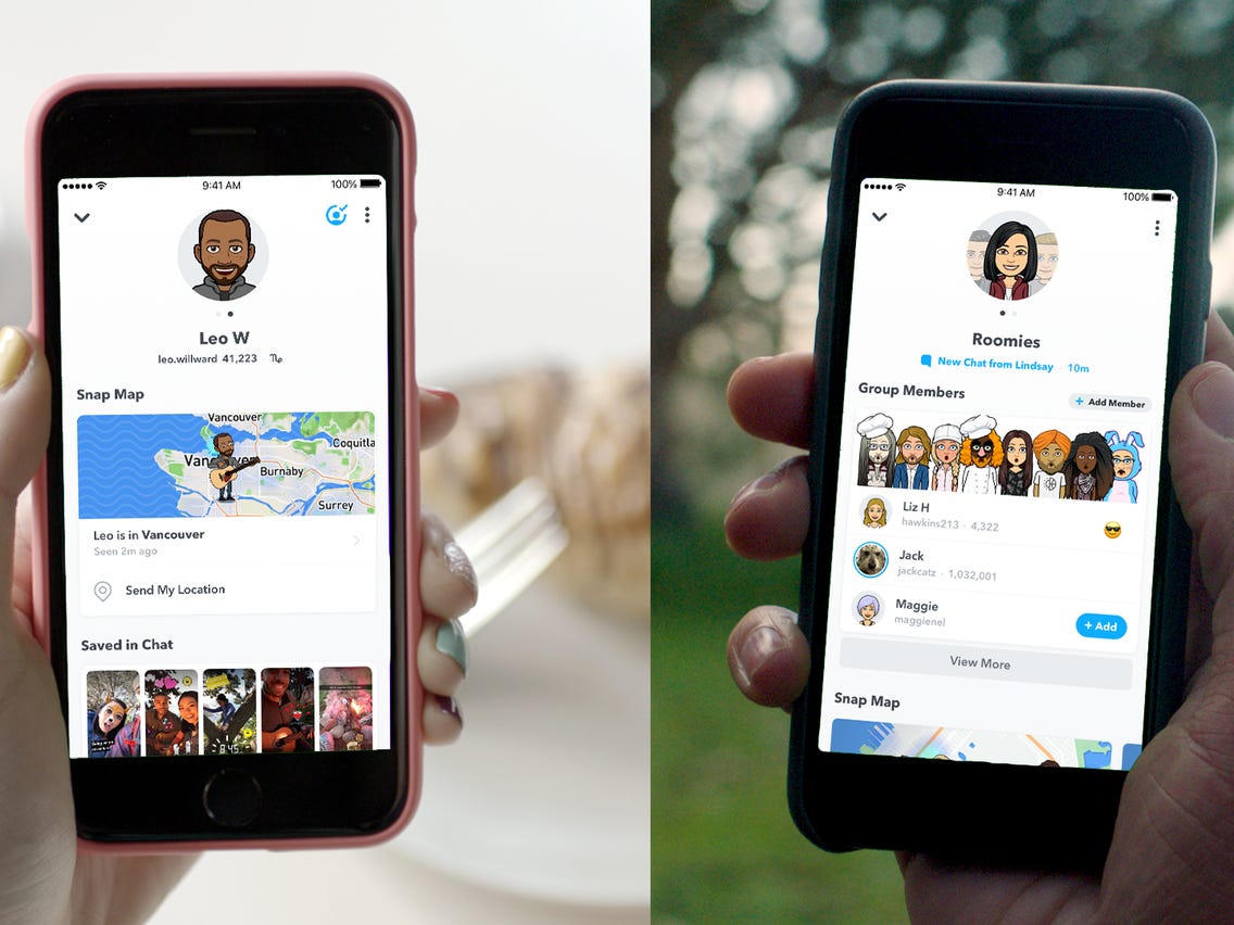 how to view friendship profile on snapchat web