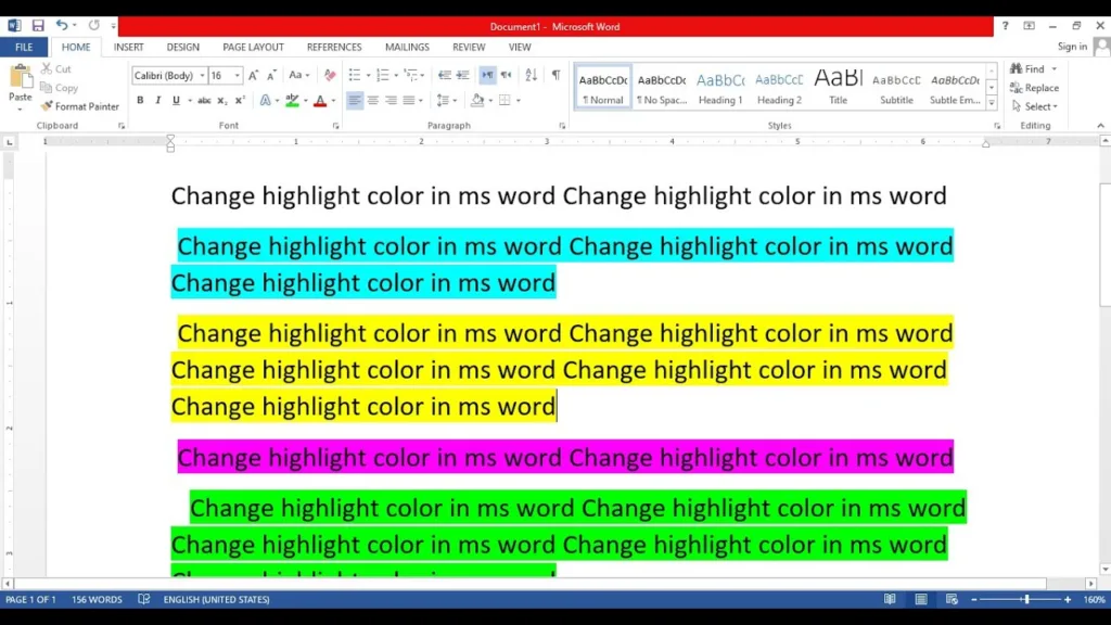 Pointers for Removing Highlighted Text in Word