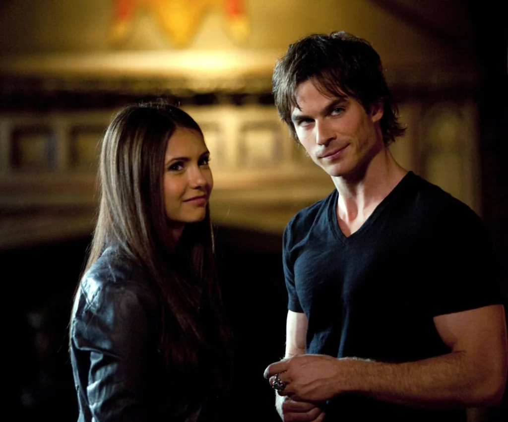 damon and elena vampire diaries 1683466943