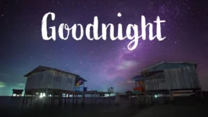 is goodnight one word 1