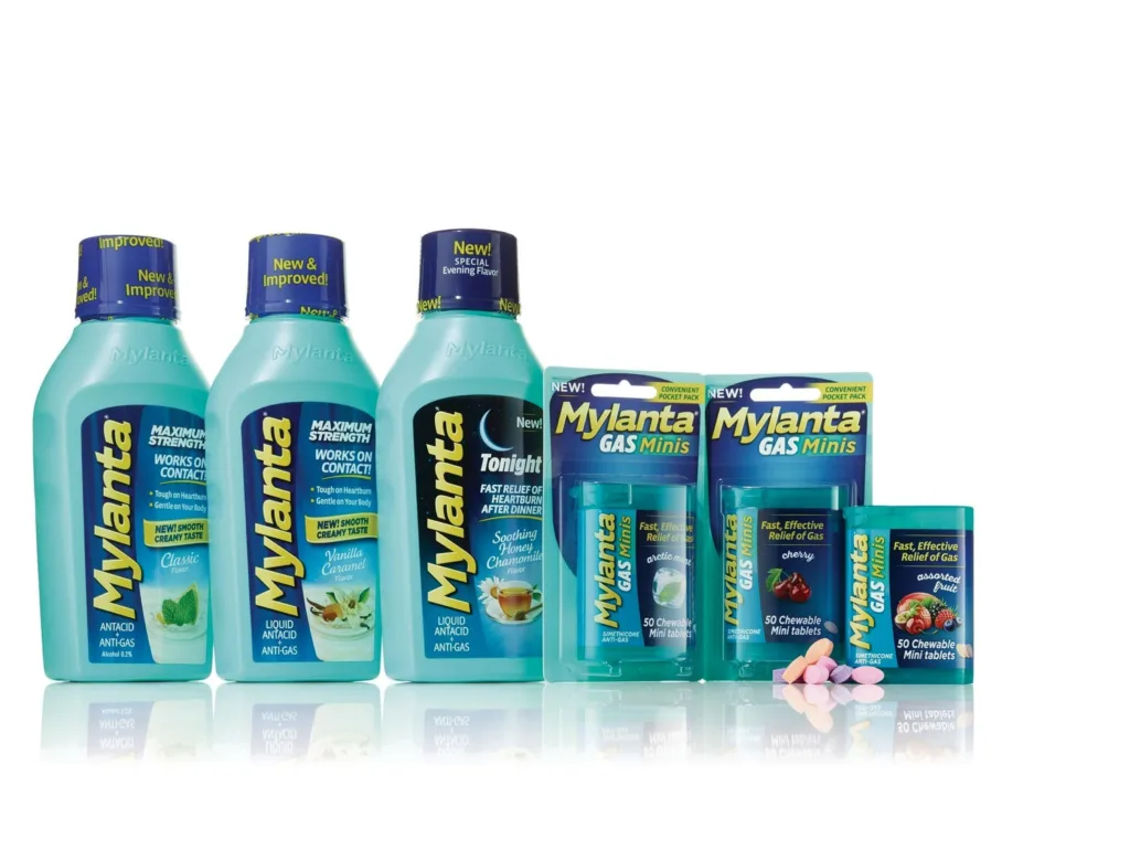 A Comparison of Maalox and Mylanta Antacids