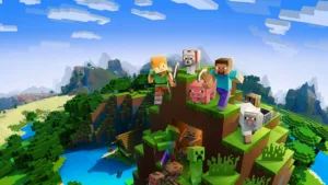 minecraft make pond 1 1