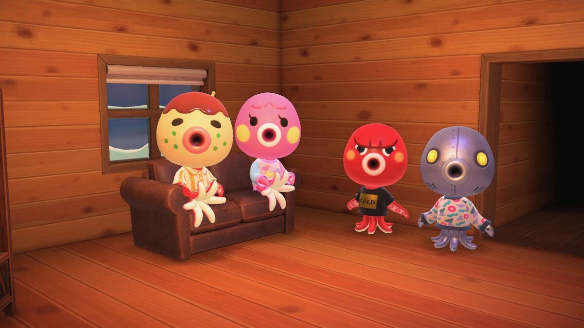 Get To Know The Octopus Villagers In Animal Crossing