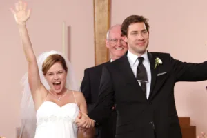 Jim and Pam Wedding Dance 1687078266