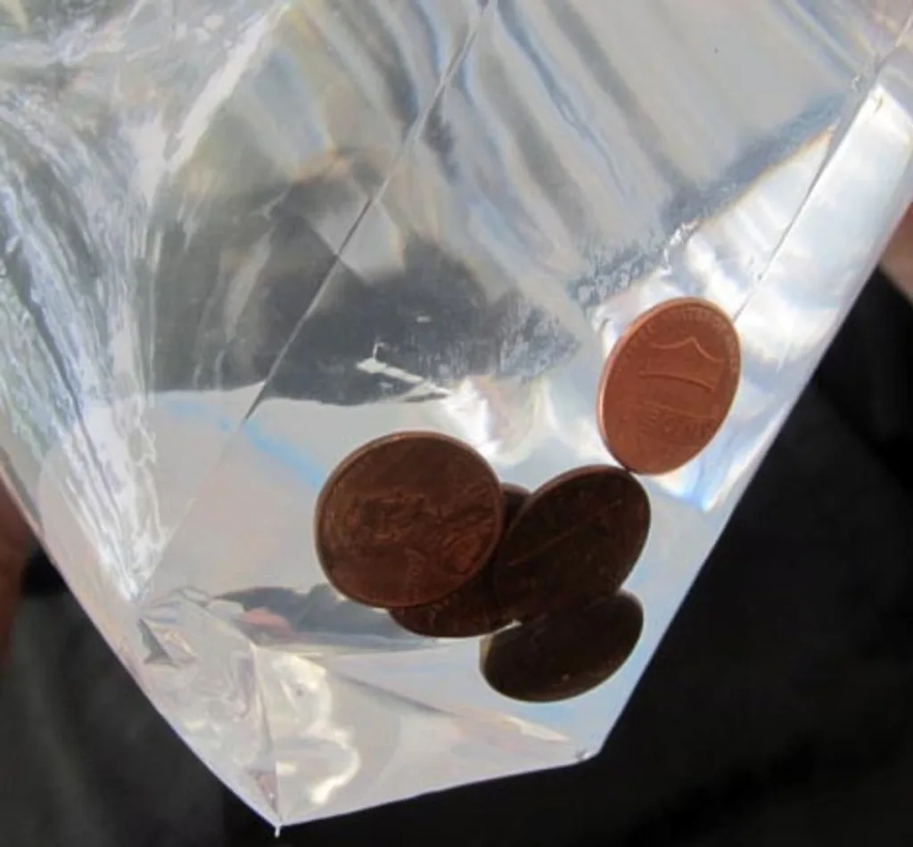 bag of water with coins 1685605159