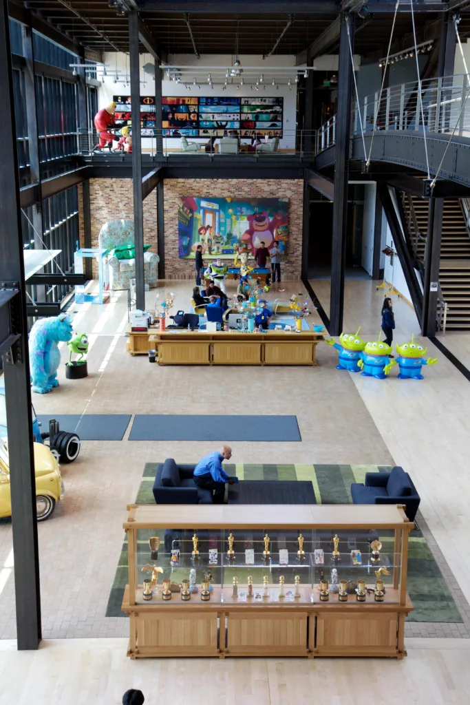 Inside the Pixar Animation Studio at Emeryville