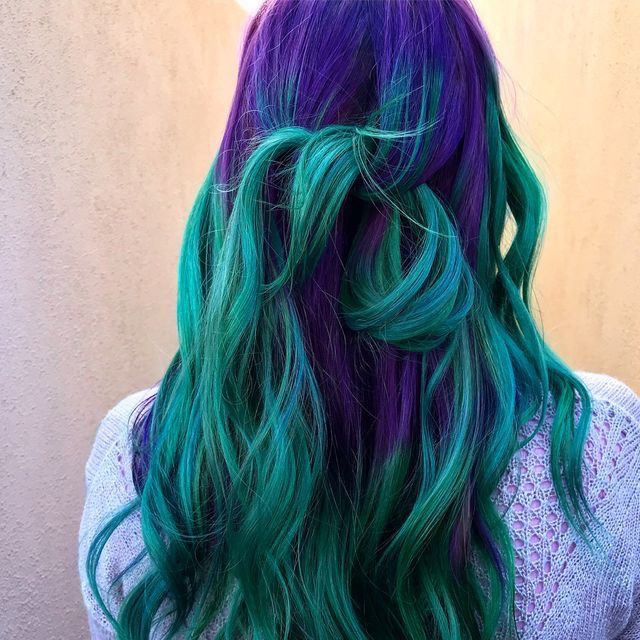 purple and green hair 1685839114