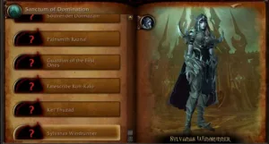sylvanas raid boss 1 1