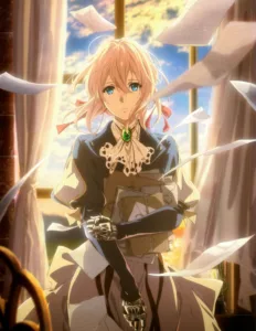 violet evergarden and gilbert wedding 1 1