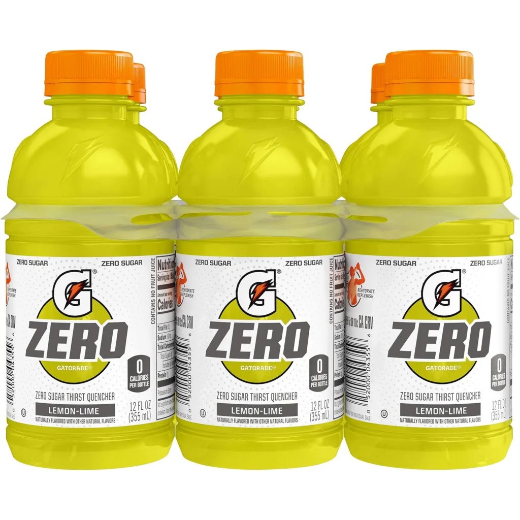 Gatorade Lemon Lime Bursts with Flavor and Color