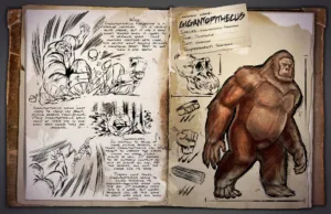 what does gigantopithecus eat ark 1 1