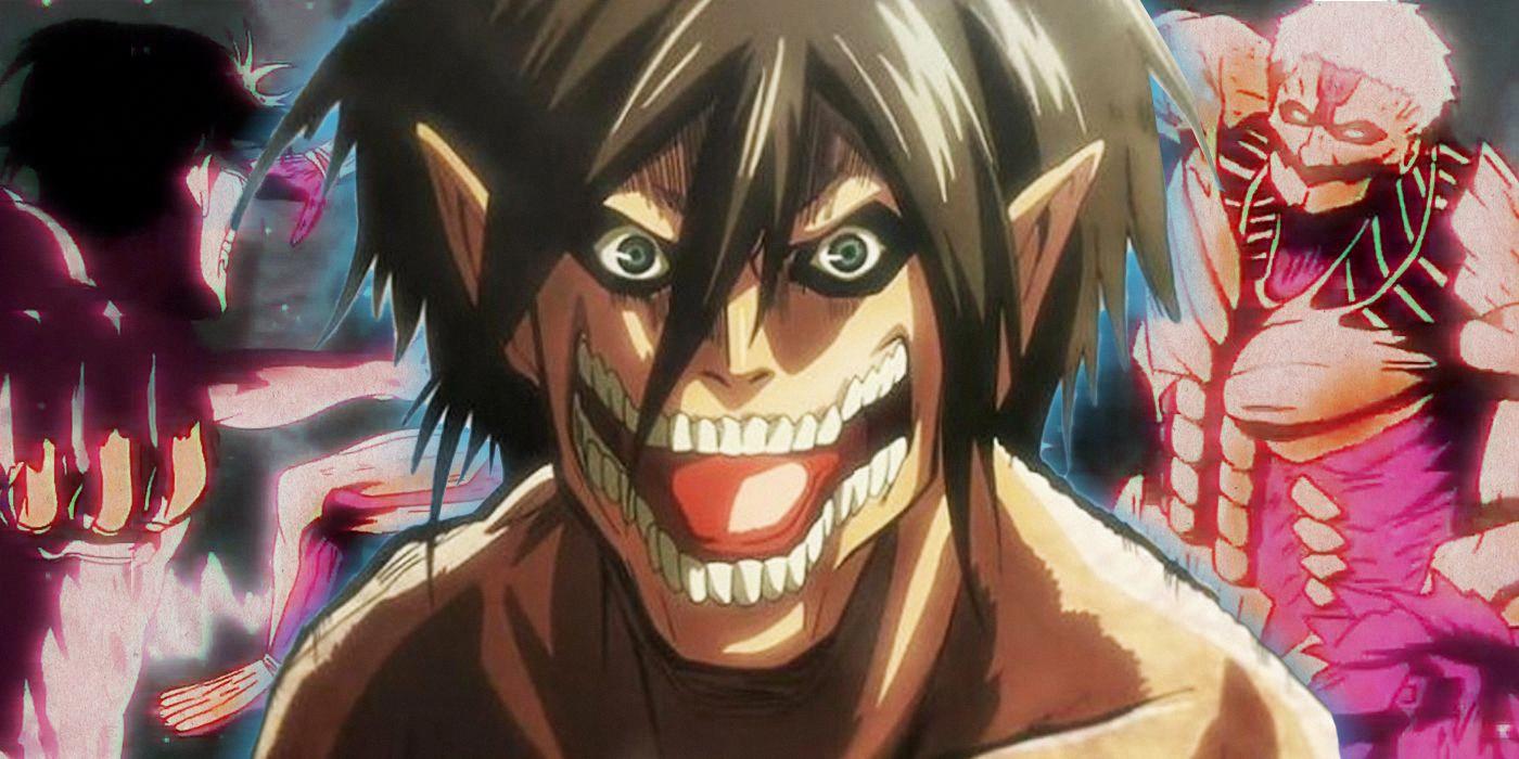 what episode does eren turn into a titan