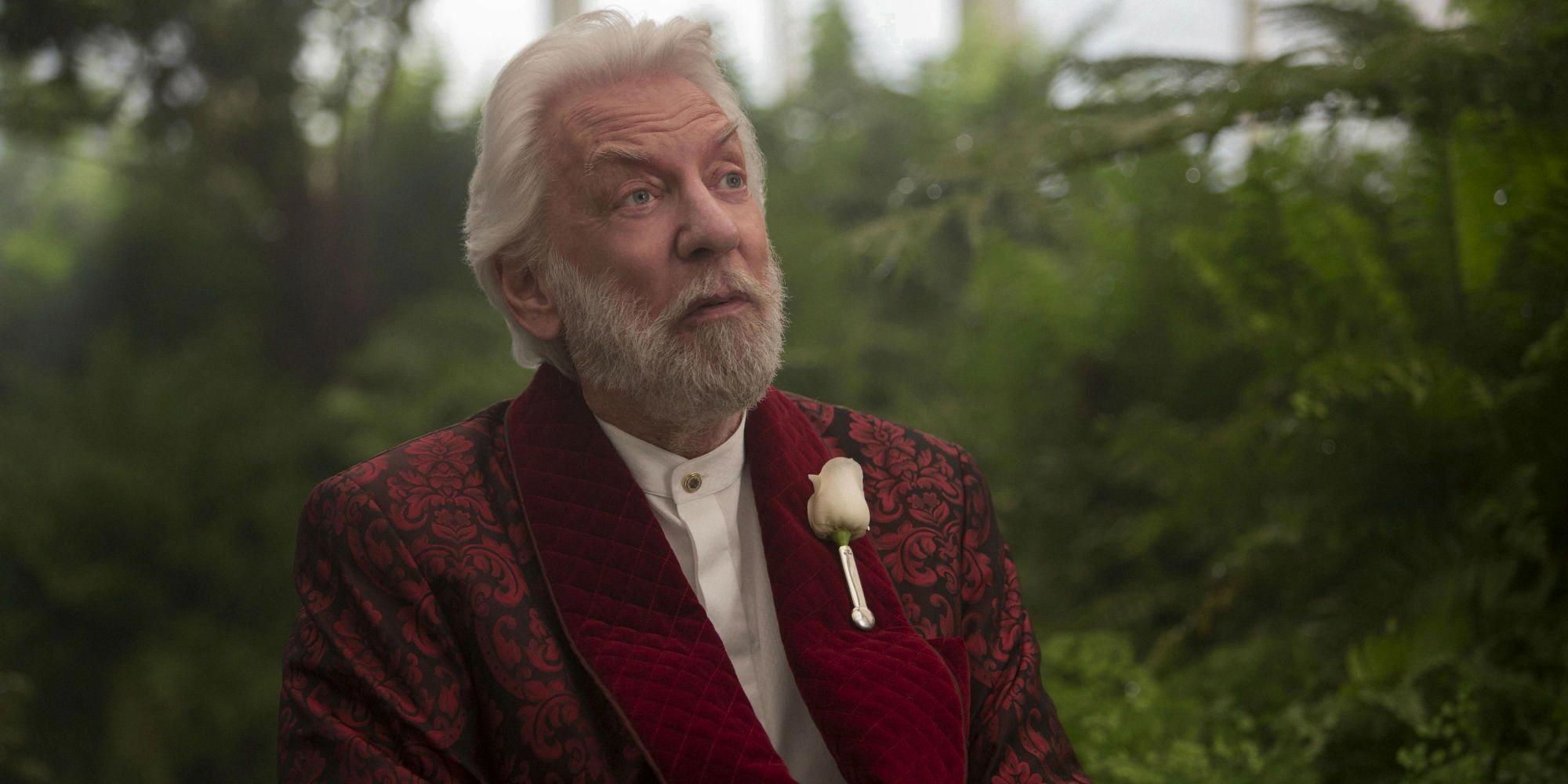 why did president snow poison himself