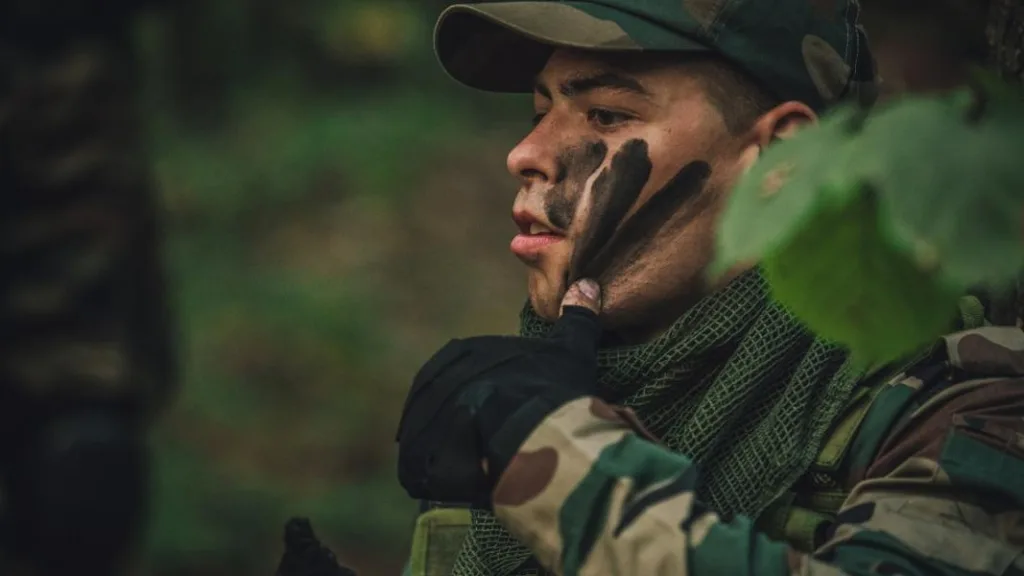 soldiers with face paint 1694937972