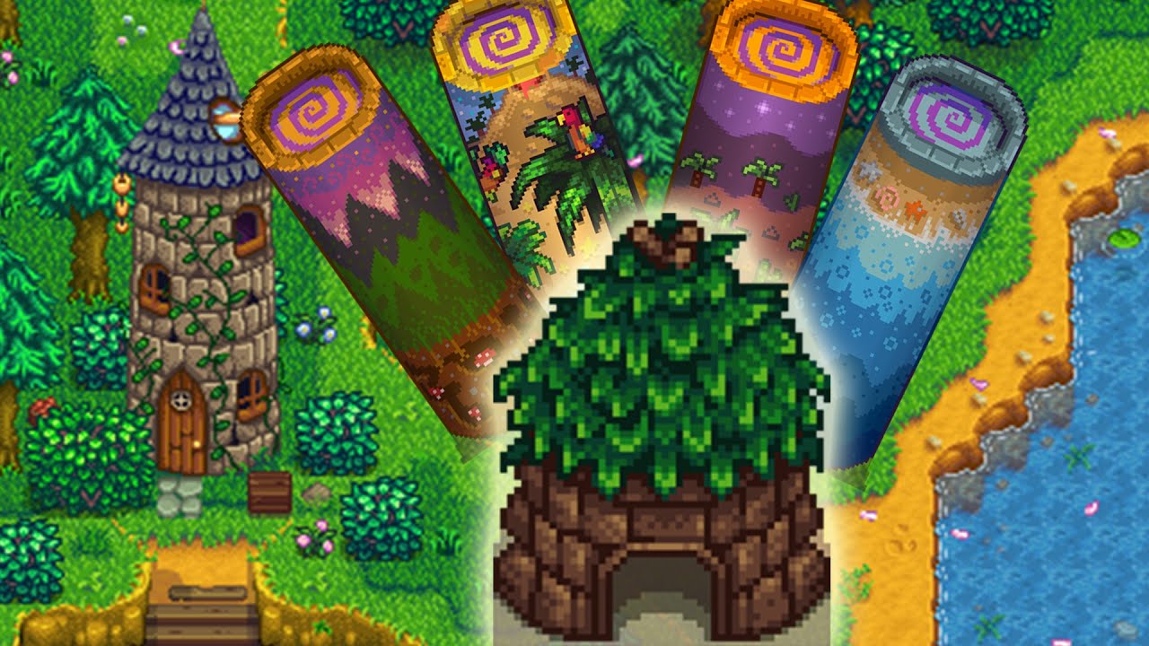 Level Up Your Magic at Stardew Valley's Wizard's Shop